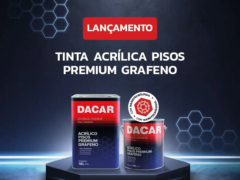 Tinta Acrílica Premium Pisos Grafeno Dacar